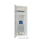 KLV-60HWM-W-F Rozdzielnica multimedialna podtynk. G-K IP30 1x14 płaska, drzwi wifi