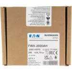 FWX-2000AH Wkładka szybka, 2000 A, AC 250 V, 48 x 89 mm, UL
