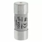 FWP-100G22FI Wkładka szybka, 100 A, AC 690 V, 22 x 58, gR, IEC, UL, wybijak