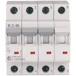HN-C25/3N Wyłącznik nadprądowy 6kA, In=25A, char. C, 3+N bieg. Seria HN