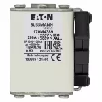 170M4389 Wkładka szybka, 200 A, AC 1250 V, size 1, 53 x 69 x 74 mm, aR, IEC, UL