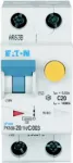 PKNM-20/1N/C/003-MW Wyłącznik kombinowany 10kA, In=20A, IΔN=0,03A, char. C, Typ AC, 1+N bieg. Seria PKNM