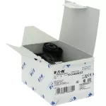 T0-3-8228/EZ Przełącznik nawrotny, Styki: 5, 20 A, tabliczka: 102, 45 °, z samopowrotem, montaż natablicowy 22,3 mm, pokrętło czarne bez możliwości blokady