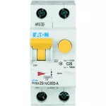 PKNM-25/1N/C/003-A-MW Wyłącznik kombinowany 10kA, In=25A, IΔN=0,03A, char. C, Typ A, 1+N bieg. Seria PKNM