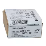 PV-10A10-T Wkładka PV, cylindryczna, 10A, 1000V DC, 10 X 38MM, z etykietą