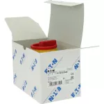 P1-32/I2/SVB Rozłącznik główny , 3 bieg., 32 A, w obudowie IP65, pokrętło czerwono-żółte z blokadą na kłódkę