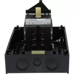 T5B-3-8342/I4/SVB Rozłącznik główny, 6 bieg., 63 A, 90 °, w obudowie IP65, pokrętło czerwono-żółte z blokadą na kłódkę