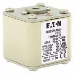 170M4411 Wkładka szybka, 350 A, AC 690 V, size 1, 53 x 69 x 51 mm, aR, IEC, UL, wskaźnik, flush end, M8