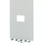 XMN43F04C-XMV Pokrywa czoł. IP31, NZM4 3-bieg. stacj. +blok. mech. (rękojeść) W=425mm