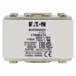 170M6415 Wkładka szybka, 1100 A, AC 690 V, rozmiar 3, aR, IEC, UL, pojedynczy wskaźnik