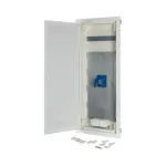 KLV-60HWM-W-F Rozdzielnica multimedialna podtynk. G-K IP30 1x14 płaska, drzwi wifi