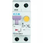 PKNM-32/1N/B/01-F-MW Wyłącznik kombinowany 10kA, In=32A, IΔN=0,1A, char. B, Typ F, 1+N bieg. Seria PKNM