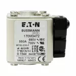170M3472 Wkładka szybka, 550 A, AC 690 V, compact size 1, aR, IEC, UL
