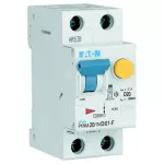 PKNM-20/1N/D/01-F-MW Wyłącznik kombinowany 10kA, In=20A, IΔN=0,1A, char. D, Typ F, 1+N bieg. Seria PKNM