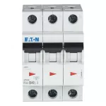 PL6-B40/3 Wyłącznik nadprądowy 6kA, In=40A, char. B, 3-bieg. seria PL6