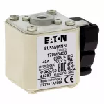 170M3458 Wkładka szybka, 40 A, AC 690 V, compact size 1, 45 x 59 x 51 mm, aR, IEC, UL