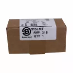 315LMT Wkładka szybka, 315 A, AC 240 V, DC 150 V, BS88, 38 x 84 mm, aR, BS
