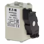 170M3952 Wkładka szybka, 63 A, AC 1000 V, compact size 1, 43 x 61 x 74 mm, aR, IEC, UL