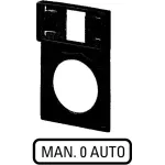 Q25TS-397 Ramka z tabliczką opisową: MAN. 0 AUTO