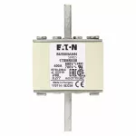170M5008 Wkładka szybka, 400 A, AC 690 V, DIN 2, 61 x 61 x 108 mm, aR, DIN, IEC, pojedynczy wskaźnik, rozstaw 80 mm