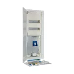 KLV-60HWS-W-HY24-F Rozdzielnica multimedialna podtynk. G-K IP30 2x28 płaska, drzwi wifi