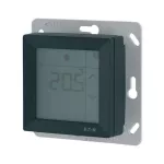 CRCA-00/09 Termostat z wyświetlaczem LCD, antracyt, bez ramki