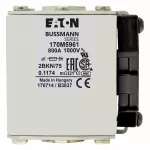 170M5961 Wkładka szybka, 800 A, AC 1000 V, size 2, 59 x 77 x 75 mm, aR, IEC, UL