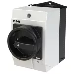 T0-3-8342/I1/SVB-SW Przełącznik Zał.-Wył., 6 bieg., 20 A, 90 °, w obudowie IP65, pokrętło czarne z blokadą na kłódkę