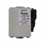 170M3489 Wkładka szybka, 63 A, AC 1250 V, compact size 1, 45 x 59 x 81 mm, aR, IEC, UL, wskaźnik K, flush end, 18 UNC