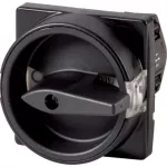 TM-1-8291/E/SVB-SW Przełącznik obwodu sterującego, funkcja awaryjnego zatrzymania, Styki: 2, 10 A, 90 °, do 250 V AC na styk, montaż natablicowy, pokrętło czarne z blokadą na kłódkę