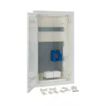 KLV-36HWM-W-F Rozdzielnica multimedialna podtynk. G-K IP30 1x14 płaska, drzwi wifi