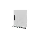 XSDMRV40606 Przestrzeń aparatowa drzwi wentylowane IP42 prawa, HxW=600x600mm