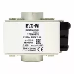 170M6592 Wkładka szybka, 500 A, AC 1250 V, size 3, 76 x 92 x 76 mm, aR, IEC, UL, wskaźnik K, flush end, 13 UNC
