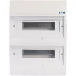 BC-U-2/24-TW-ECO Szafka podtynkowa, drzwi białe, IP40,24m