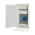 KLV-36HWM-W-F Rozdzielnica multimedialna podtynk. G-K IP30 1x14 płaska, drzwi wifi