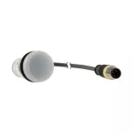 C22-L-RGY-24-P1 Lampka sygnalizacyjna RGY (czerwony,zielony,żółty), wtyczka M12A, 4 bieg., kabel 0.2 m, 24 V DC