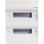 BC-O-2/24-TW-ECO Szafka natynkowa, drzwi białe, IP40, 24