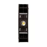 M22-CLED230-B Dioda LED nieb U=230V moc. Przód zac spr