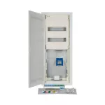 KLV-60HWS-W-HY24-F Rozdzielnica multimedialna podtynk. G-K IP30 2x28 płaska, drzwi wifi