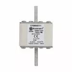 170M5011 Wkładka szybka, 550 A, AC 690 V, DIN 2, 61 x 61 x 108 mm, aR, DIN, IEC, pojedynczy wskaźnik, rozstaw 80 mm