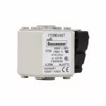 170M3467 Wkładka szybka, 315 A, AC 690 V, compact size 1, aR, IEC, UL