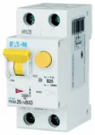 PKNM-25/1N/B/03-MW Wyłącznik kombinowany 10kA, In=25A, IΔN=0,3A, char. B, Typ AC, 1+N bieg. Seria PKNM