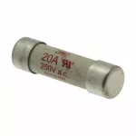 FWX-20A14F Wkładka szybka, 20 A, AC 250 V, DC 250 V, 14 x 51 mm, aR, UL