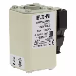 170M3952 Wkładka szybka, 63 A, AC 1000 V, compact size 1, 43 x 61 x 74 mm, aR, IEC, UL