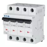 PL6-B40/4 Wyłącznik nadprądowy 6kA, In=40A, char. B, 4-bieg. seria PL6