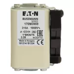 170M3959 Wkładka szybka, 315 A, AC 1000 V, compact size 1, 43 x 61 x 74 mm, aR, IEC, UL