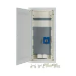KLV-48UPM-W-F Rozdzielnica multimedialna podtynk. G-K IP30 1x14 płaska, drzwi wifi