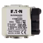 170M3468 Wkładka szybka, 350 A, AC 690 V, compact size 1, aR, IEC, UL