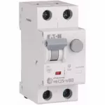HNB-C25/1N/003 Wyłącznik kombinowany 6kA, In=25A, IΔN=0,03A, char. C, typ AC, 1+N bieg. Seria HNB