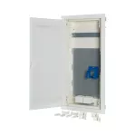 KLV-48UPM-W-F Rozdzielnica multimedialna podtynk. G-K IP30 1x14 płaska, drzwi wifi